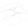 imageEkena Millwork 23 38quotW x 23 38quotH x 38quotT Large Beacon Decorative Fretwork Wall Panels in Architectural Grade PVCPVC