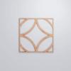 imageEkena Millwork 23 38quotW x 23 38quotH x 38quotT Large Crosby Decorative Fretwork Wall Panels in Architectural Grade PVCCherry