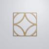 imageEkena Millwork 23 38quotW x 23 38quotH x 38quotT Large Crosby Decorative Fretwork Wall Panels in Architectural Grade PVCHickory
