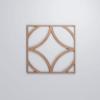 imageEkena Millwork 23 38quotW x 23 38quotH x 38quotT Large Crosby Decorative Fretwork Wall Panels in Architectural Grade PVCPaint Grade MDF