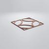 imageEkena Millwork 23 38quotW x 23 38quotH x 38quotT Large Crosby Decorative Fretwork Wall Panels in Architectural Grade PVCPaint Grade MDF