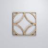 imageEkena Millwork 23 38quotW x 23 38quotH x 38quotT Large Crosby Decorative Fretwork Wall Panels in Architectural Grade PVCRed Oak