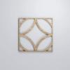 imageEkena Millwork 23 38quotW x 23 38quotH x 38quotT Large Crosby Decorative Fretwork Wall Panels in Architectural Grade PVCRed Oak