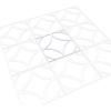 imageEkena Millwork 23 38quotW x 23 38quotH x 38quotT Large Crosby Decorative Fretwork Wall Panels in Architectural Grade PVCWhite