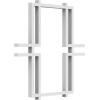 imageEkena Millwork 23 38quotW x 23 38quotH x 38quotT Large Granby Decorative Fretwork Wall Panels in Architectural Grade PVCPVC