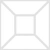 imageEkena Millwork 23 38quotW x 23 38quotH x 38quotT Large Marion Decorative Fretwork Wall Panels in Architectural Grade PVCPVC