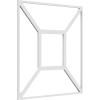 imageEkena Millwork 23 38quotW x 23 38quotH x 38quotT Large Marion Decorative Fretwork Wall Panels in Architectural Grade PVCPVC