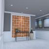 imageEkena Millwork 23 38quotW x 23 38quotH x 38quotT Large Sheffield Decorative Fretwork Wall Panels in Architectural Grade PVCPVC