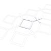 imageEkena Millwork 39 quotW x 23 38quotH x 38quotT Large Cameron Decorative Fretwork Wall Panels in Architectural Grade PVCPVC