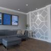 imageEkena Millwork 39 quotW x 23 38quotH x 38quotT Large Cameron Decorative Fretwork Wall Panels in Architectural Grade PVCPVC