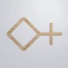 imageEkena Millwork 39 quotW x 23 38quotH x 38quotT Large Cameron Decorative Fretwork Wall Panels in Architectural Grade PVCRed Oak