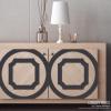 imageEkena Millwork 40 78quotW x 23 38quotH x 38quotT Large Bradley Decorative Fretwork Wall Panels in Architectural Grade PVCPVC