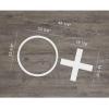 imageEkena Millwork 42 14quotW x 23 38quotH x 38quotT Large Chesterfield Decorative Fretwork Wall Panels in Architectural Grade PVCPVC