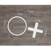 imageEkena Millwork 42 14quotW x 23 38quotH x 38quotT Large Chesterfield Decorative Fretwork Wall Panels in Architectural Grade PVCPVC