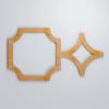 imageEkena Millwork 42 38quotW x 23 38quotH x 38quotT Large Anderson Decorative Fretwork Wall Panels in Architectural Grade PVCAlder