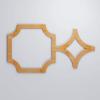imageEkena Millwork 42 38quotW x 23 38quotH x 38quotT Large Anderson Decorative Fretwork Wall Panels in Architectural Grade PVCAlder