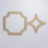 imageEkena Millwork 42 38quotW x 23 38quotH x 38quotT Large Anderson Decorative Fretwork Wall Panels in Architectural Grade PVCBirch