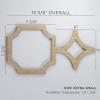 imageEkena Millwork 42 38quotW x 23 38quotH x 38quotT Large Anderson Decorative Fretwork Wall Panels in Architectural Grade PVCPaint Grade MDF