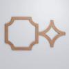 imageEkena Millwork 42 38quotW x 23 38quotH x 38quotT Large Anderson Decorative Fretwork Wall Panels in Architectural Grade PVCPaint Grade MDF