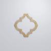 imageEkena Millwork 7 38W X 7 38H Extra Small Marrakesh Decorative Fretwork Wood Wall Panels CherryBirch