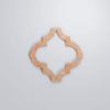 imageEkena Millwork 7 38quotW x 7 38quotH x 38quotT Extra Small Marrakesh Decorative Fretwork Wall Panels in Architectural Grade PVCCherry