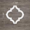 imageEkena Millwork 7 38quotW x 7 38quotH x 38quotT Extra Small Marrakesh Decorative Fretwork Wall Panels in Architectural Grade PVCPVC