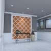 imageEkena Millwork 7 38quotW x 7 38quotH x 38quotT Extra Small Marrakesh Decorative Fretwork Wall Panels in Architectural Grade PVCPVC