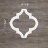 imageEkena Millwork 7 38quotW x 7 38quotH x 38quotT Extra Small Marrakesh Decorative Fretwork Wall Panels in Architectural Grade PVCPVC