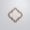 imageEkena Millwork 7 38quotW x 7 38quotH x 38quotT Extra Small Marrakesh Decorative Fretwork Wall Panels in Architectural Grade PVCPaint Grade MDF