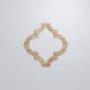 imageEkena Millwork 7 38quotW x 7 38quotH x 38quotT Extra Small Marrakesh Decorative Fretwork Wall Panels in Architectural Grade PVCRed Oak