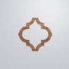 imageEkena Millwork 7 38quotW x 7 38quotH x 38quotT Extra Small Marrakesh Decorative Fretwork Wall Panels in Architectural Grade PVCWalnut
