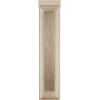imageEkena Millwork BKT01X07X07ADRW Andrea Wagon Wheel Wood Brackets 1 12quotW x 7quotD x 7quotH  RubberwoodRubberwood