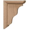 imageEkena Millwork BKT03X07X09HAMA Hamilton Traditional Wood Brackets 3 12quotW x 7quotD x 9quotH  MapleAlder