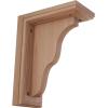 imageEkena Millwork BKT03X07X09HAMA Hamilton Traditional Wood Brackets 3 12quotW x 7quotD x 9quotH  MapleCherry