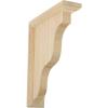 imageEkena Millwork BKT03X07X09HAMA Hamilton Traditional Wood Brackets 3 12quotW x 7quotD x 9quotH  MapleRed Oak