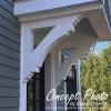imageEkena Millwork BKT04X18X18THR01SWR Thorton Traditional Smooth Bracket 35quot Width x 18quot Depth x 18quot Height Western Red Cedar18D x 26H