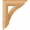 imageEkena Millwork BKT04X18X18THR01SWR Thorton Traditional Smooth Bracket 35quot Width x 18quot Depth x 18quot Height Western Red Cedar22D x 30H
