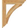 imageEkena Millwork BKT04X18X18THR01SWR Thorton Traditional Smooth Bracket 35quot Width x 18quot Depth x 18quot Height Western Red Cedar24D x 28H