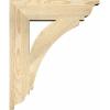 imageEkena Millwork BKT04X18X18THR01SWR Thorton Traditional Smooth Bracket 35quot Width x 18quot Depth x 18quot Height Western Red Cedar26D x 30H