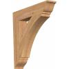imageEkena Millwork BKT04X18X18THR01SWR Thorton Traditional Smooth Bracket 35quot Width x 18quot Depth x 18quot Height Western Red Cedar5 12W x 32D x 32H