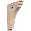 imageEkena Millwork BKT04X18X18THR01SWR Thorton Traditional Smooth Bracket 35quot Width x 18quot Depth x 18quot Height Western Red Cedar5 12W x 36D x 48H