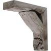 imageEkena Millwork BKTB03X08X10TRGYCASE2 Vintage Farmhouse Bracket Barnwood Decor Collection 3 12quotW x 8quotD x 10quotH Reclaimed Grey 2 Pack