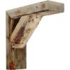 imageEkena Millwork BKTB03X10X10TRUFCASE2 Vintage Farmhouse Bracket Barnwood Decor Collection 3 12quotW x 10quotD x 10quotH Natural Barnwood 2 Pack