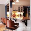 imageEkena Millwork BKTM01X10X12SDA 1 2quot W x 10quot D x 12quot H Damon Wrought Iron Bracket Single Center BraceAntiqued Copper