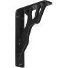 imageEkena Millwork BKTM01X10X12SDA 1 2quot W x 10quot D x 12quot H Damon Wrought Iron Bracket Single Center BraceAntiqued Copper