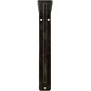 imageEkena Millwork BKTM01X10X12SDA 1 2quot W x 10quot D x 12quot H Damon Wrought Iron Bracket Single Center BraceAntiqued Warm Silver