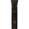 imageEkena Millwork BKTM01X10X12SDA 1 2quot W x 10quot D x 12quot H Damon Wrought Iron Bracket Single Center BraceAntiqued Warm Silver
