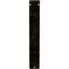 imageEkena Millwork BKTM01X10X12SDA 1 2quot W x 10quot D x 12quot H Damon Wrought Iron Bracket Single Center BraceAntiqued Warm Silver