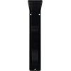 imageEkena Millwork BKTM01X10X12SDA 1 2quot W x 10quot D x 12quot H Damon Wrought Iron Bracket Single Center BracePowder Coated Black