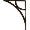 imageEkena Millwork BKTM01X10X12SGLABZ Metal Bracket 1 12quot W x 10quot D x 12quot H Antiqued BronzeAntiqued Brass